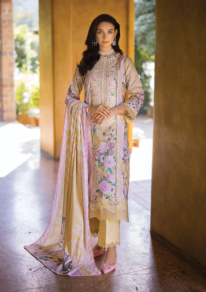 Elaf Print Chikankari Lawn Collection 2024 | Twinkle | ECT-4A