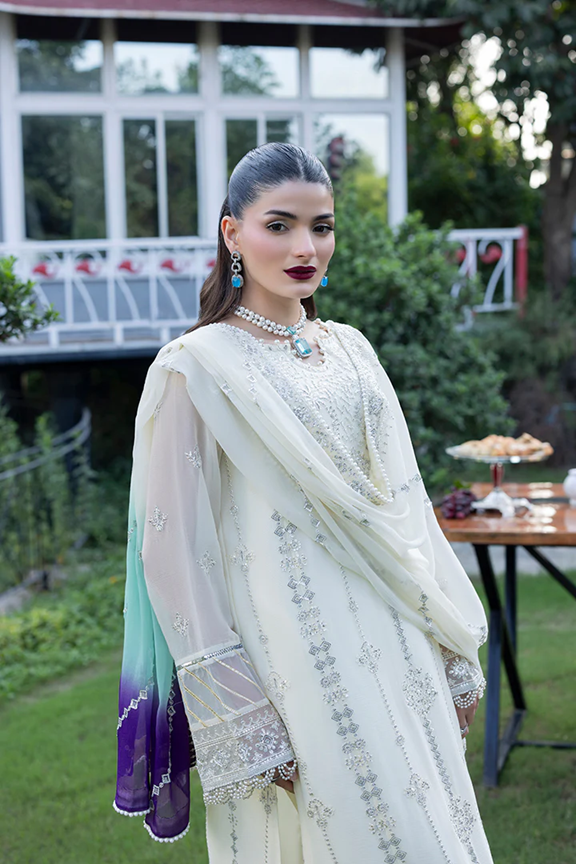 Manahil Lakhani Lamhae Festive 3 PCS Unstitched Collection 2025 | Lyra