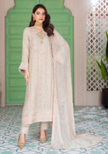Agha Noor Shehnai Chiffon Ready to Wear Handwork Collection 25 | Beige