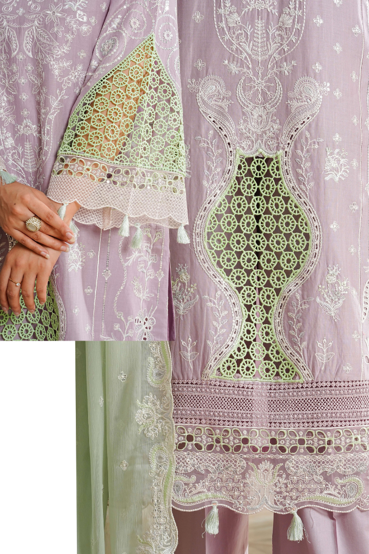 Shaanse Luxury Cotton Lumiere Drop-1 Ready to Wear Collection 2026 | Tea Pink