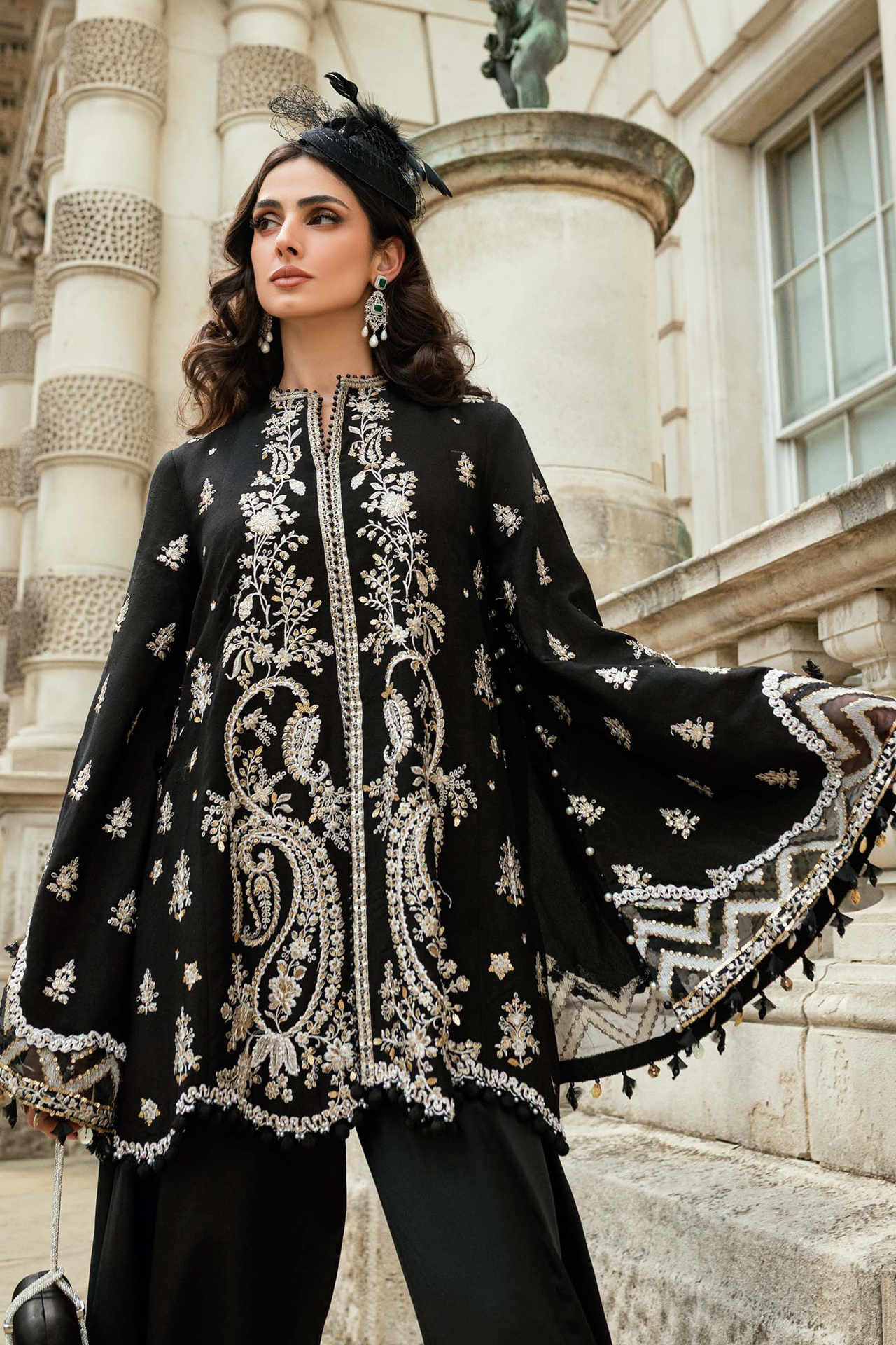 Maria B Soiree 3PCS Unstitched Formals V-01 2025 | D3