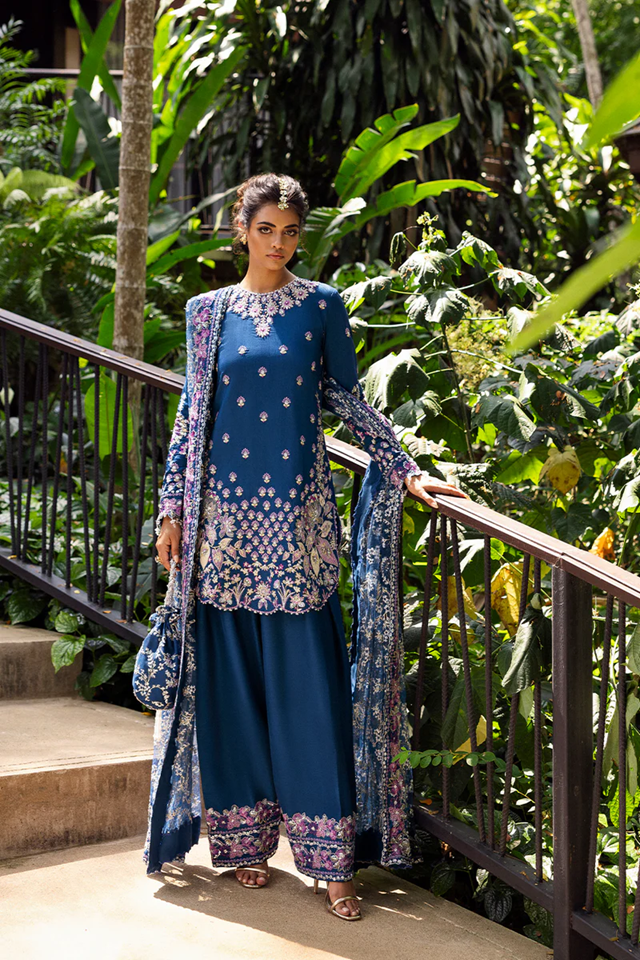 Saira Rizwan Festive 3 PCS Unstitched 2025 | Delara SRF25-08