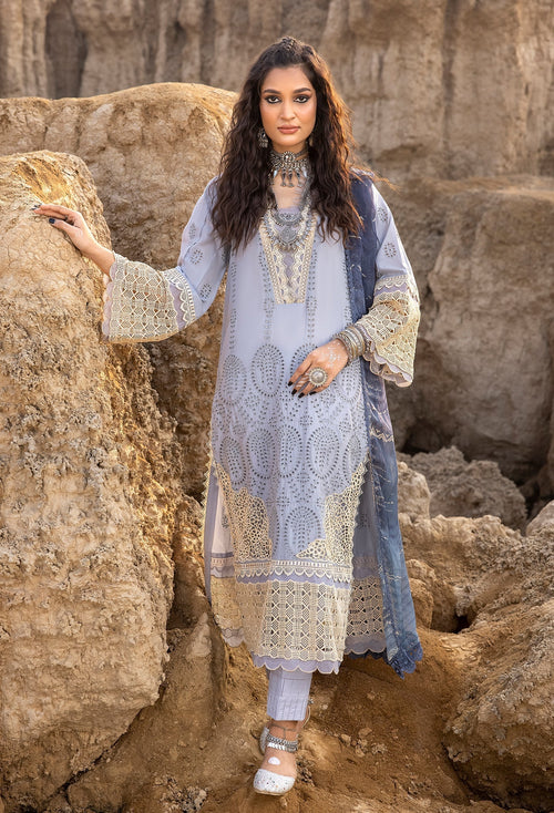 Adan Libaas Lawn By Hafsa Zia ADL101 -5526 - Mirha Fashion