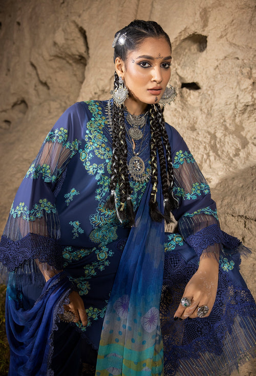 Adan Libaas Lawn By Hafsa Zia ADL101 -5531 - Mirha Fashion