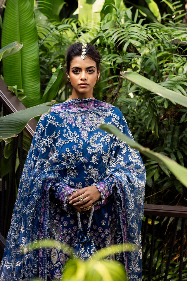 Saira Rizwan Festive 3 PCS Unstitched 2025 | Delara SRF25-08