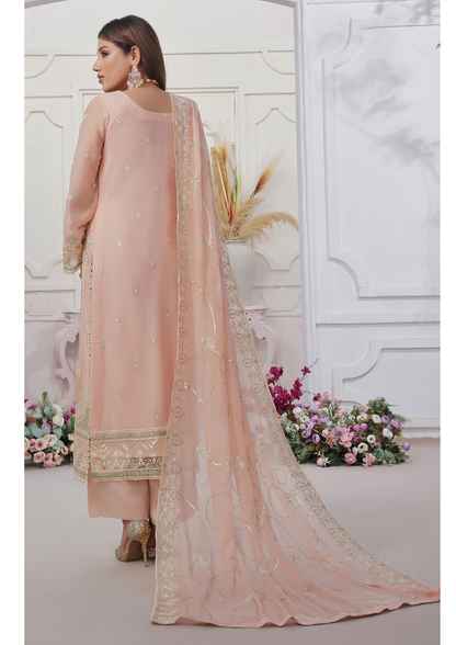Soghat Creation chiffon  | Florum Design 03