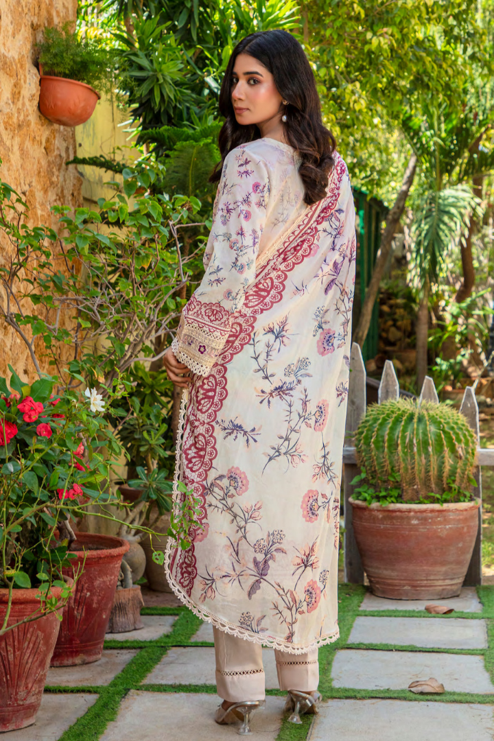 Shaanse Cotton Guldan Drop-1 Ready to Wear Collection 2026 | Skin - Mirha Fashion