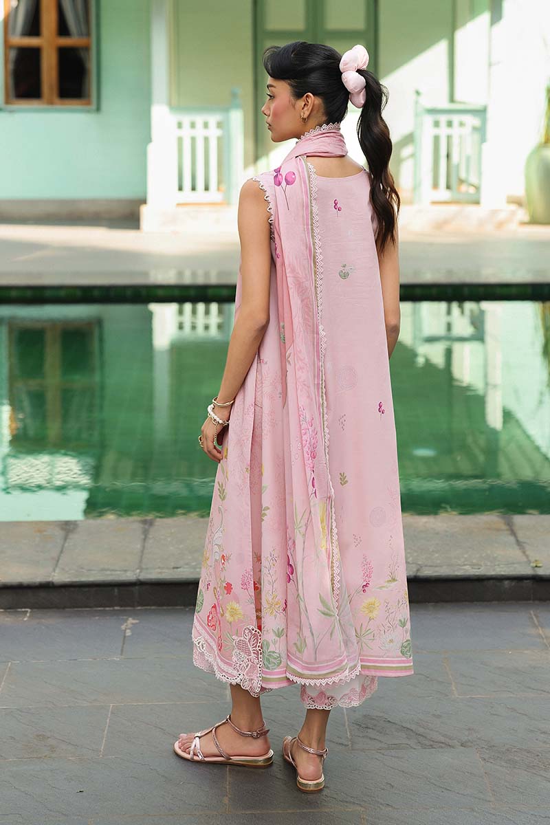 Qalamkar Qprints 3PCS Unstitched Lawn Collection 2026 | AX # 01 (B) IONA