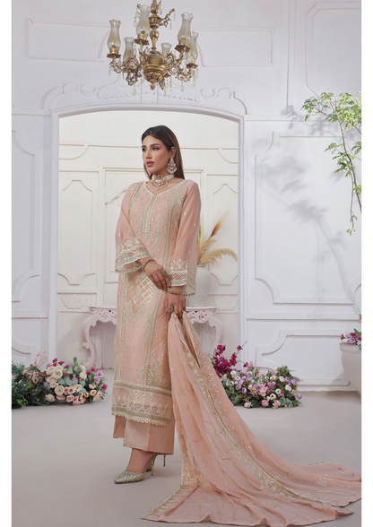 Soghat Creation chiffon  | Florum Design 03
