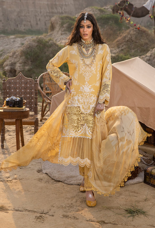 Adan Libaas Lawn By Hafsa Zia ADL101 -5525 - Mirha Fashion