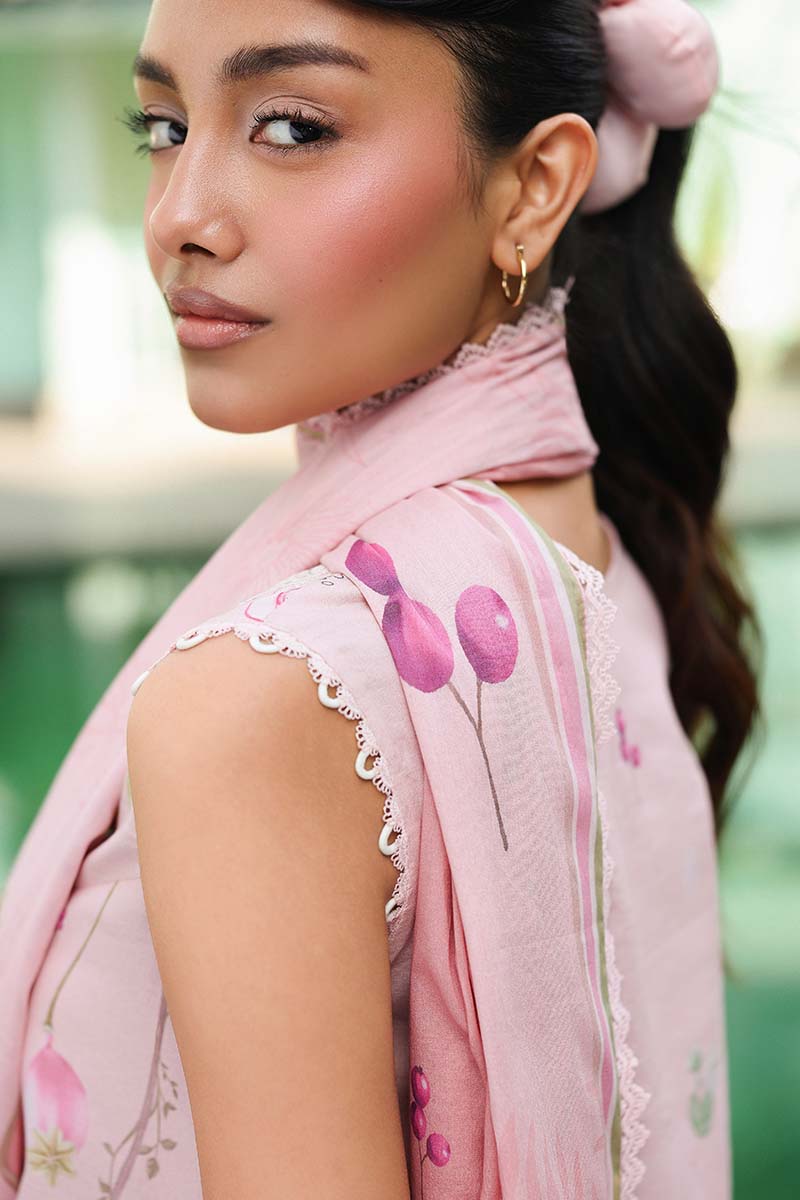 Qalamkar Qprints 3PCS Unstitched Lawn Collection 2026 | AX # 01 (B) IONA