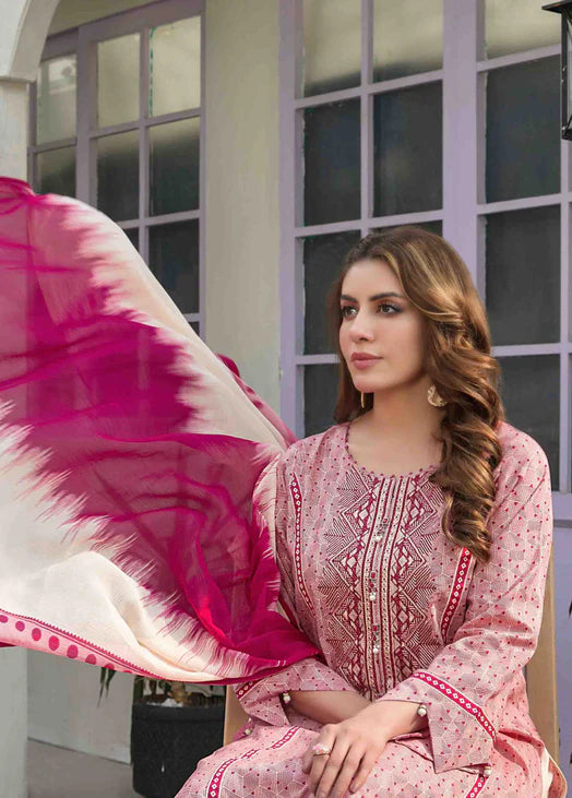 Tehzeeb By Tawakkal Embroidered Lawn Print 2023 | D-8758