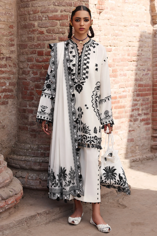 Zaha Festive Unstitched | Zarmina ZF-25-08