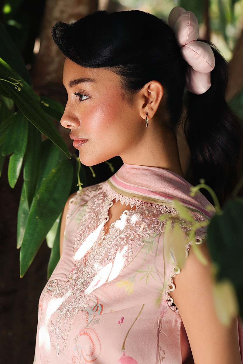 Qalamkar Qprints 3PCS Unstitched Lawn Collection 2026 | AX # 01 (B) IONA