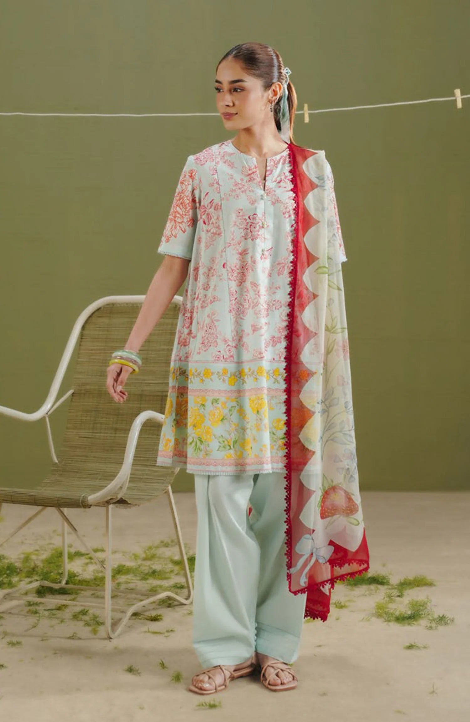 Coco By Zara Shahjahan Prints Drop-one Unstitched Collection 2026 | 4-B ELVO - Mirha Fashion