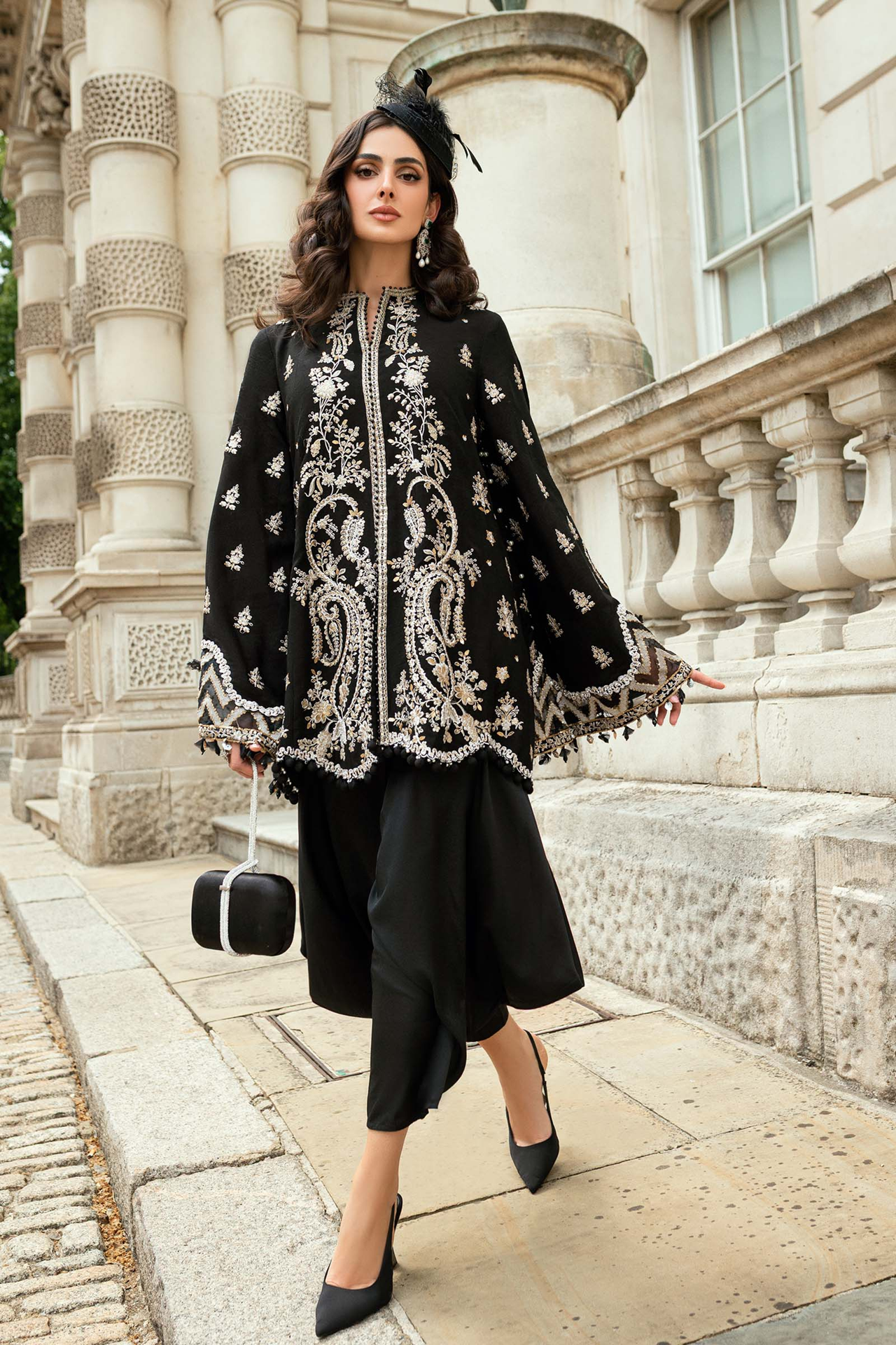 Maria B Soiree 3PCS Unstitched Formals V-01 2025 | D3