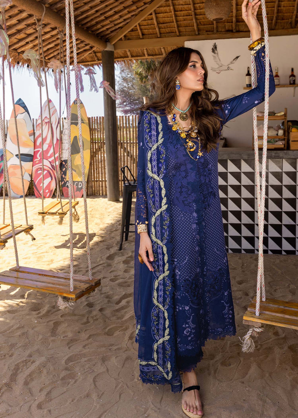 Saira Shakira Luxury Lawn 2025 | Leyla B