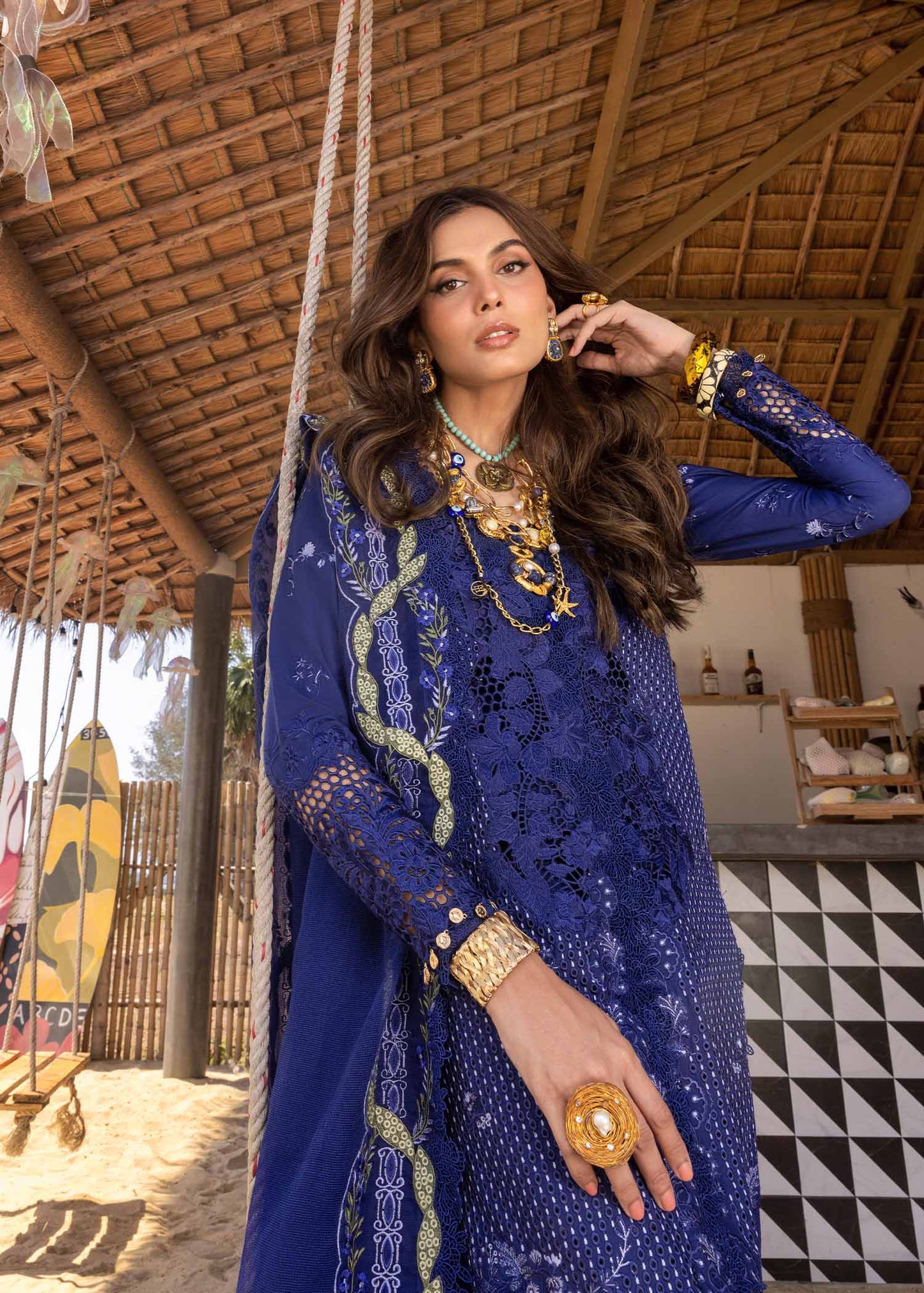 Saira Shakira Luxury Lawn 2025 | Leyla B