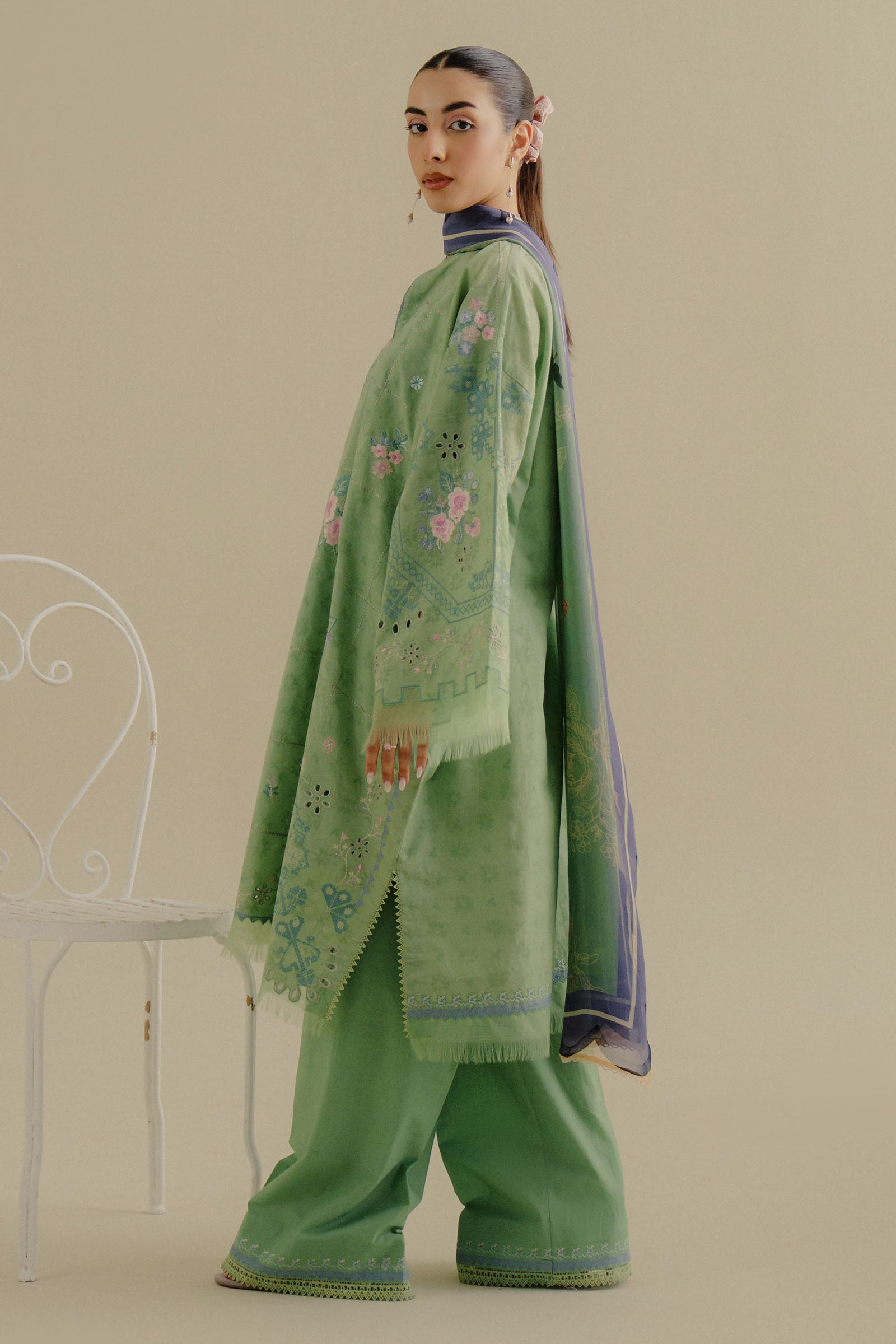 Coco Lawn Drop 2 Embroidered Eid Collection 2025 | Sufa-5A