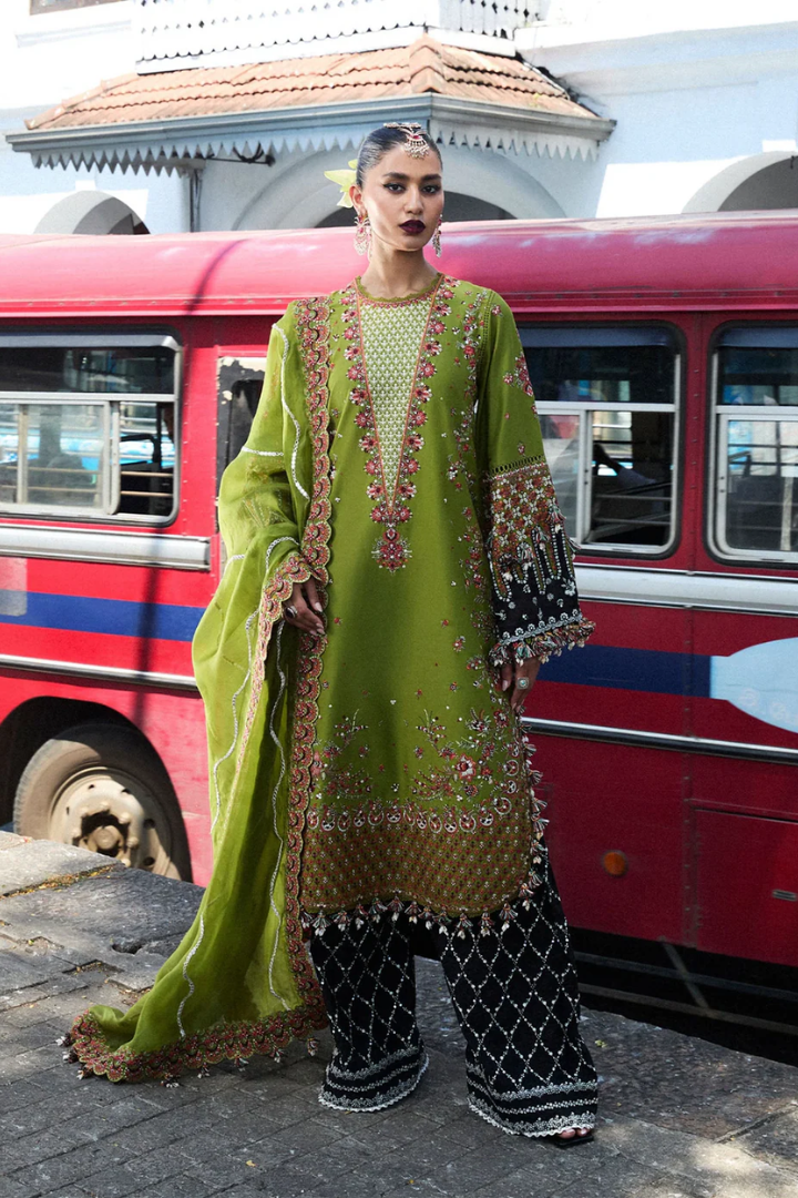 Hussain Rehar SS Unstitched Luxury Lawn 2025 | Abass