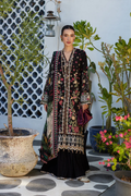 Faiza Saqlain Liliana Luxury Lawn 2024 | Merle - Mirha Fashion