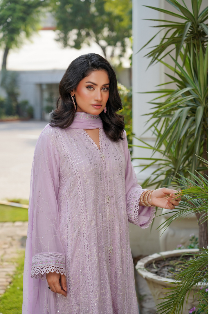 Agha Noor Luxury Gowns Afsanay Ready to Wear Collection | Lavender