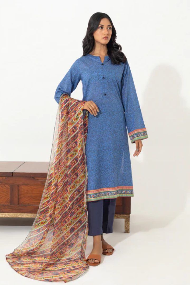Zellbury 3-Piece Printed Unstitched Lawn 2023 | WUS23X20386