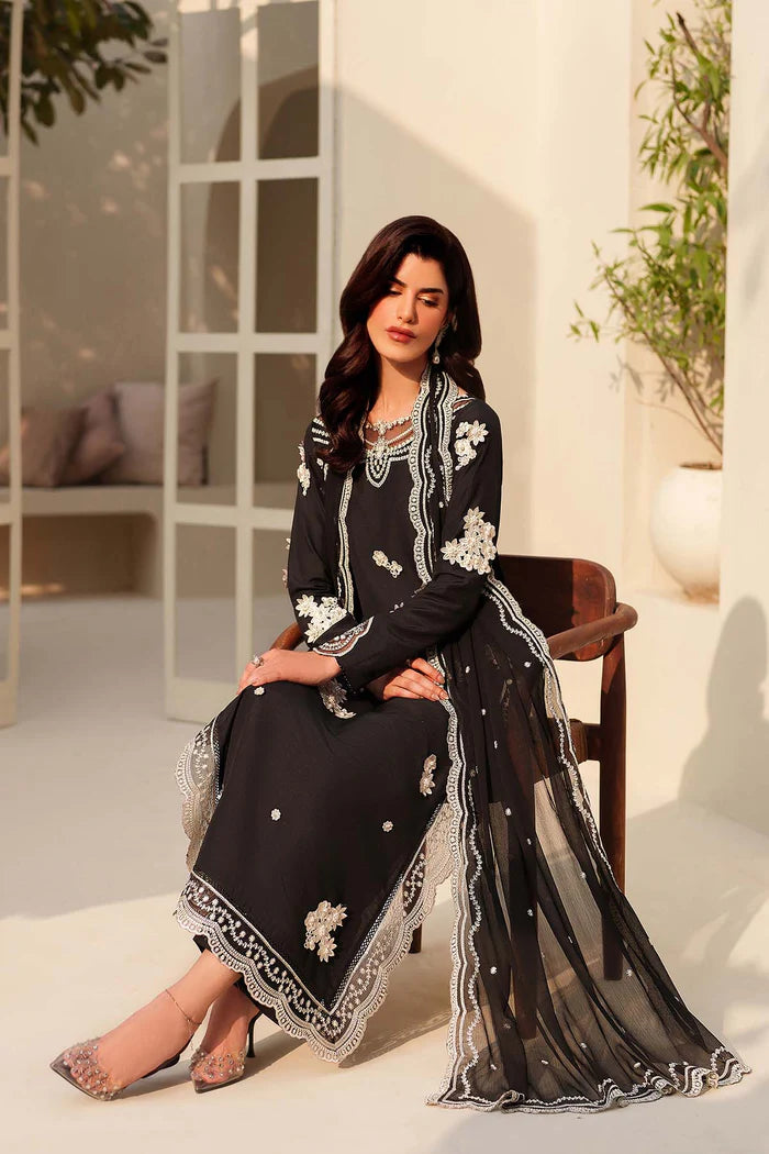 Zarif Exclusive Tabeer the Silk Edit Unstitched Collection 2026 | 03 ZAREEN - Mirha Fashion