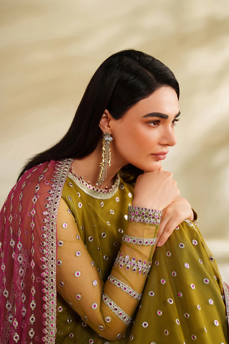 Zarif Roohi Formal Edit 3 PCS Unstitched Collection 2025 ZRF-RFE-05 | JANEEER