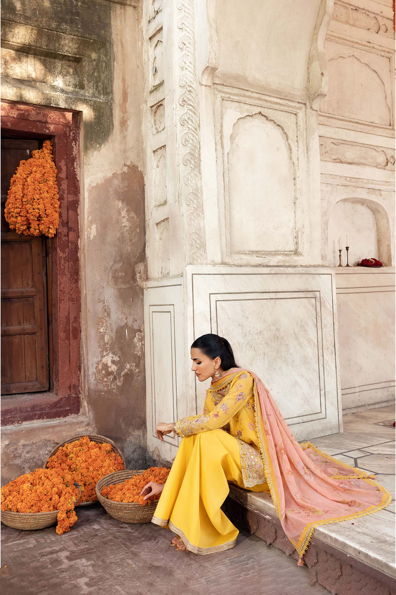 Maria B Mbasic Winter Festive 3PCS Unstitched Collection 2025 | D4