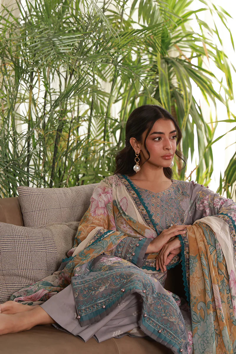 Gulaal Lawn Collection Volume-1 Unstitched Collection 2026 | D2 ORRA - Mirha Fashion