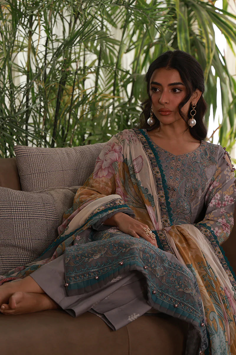 Gulaal Lawn Collection Volume-1 Unstitched Collection 2026 | D2 ORRA - Mirha Fashion