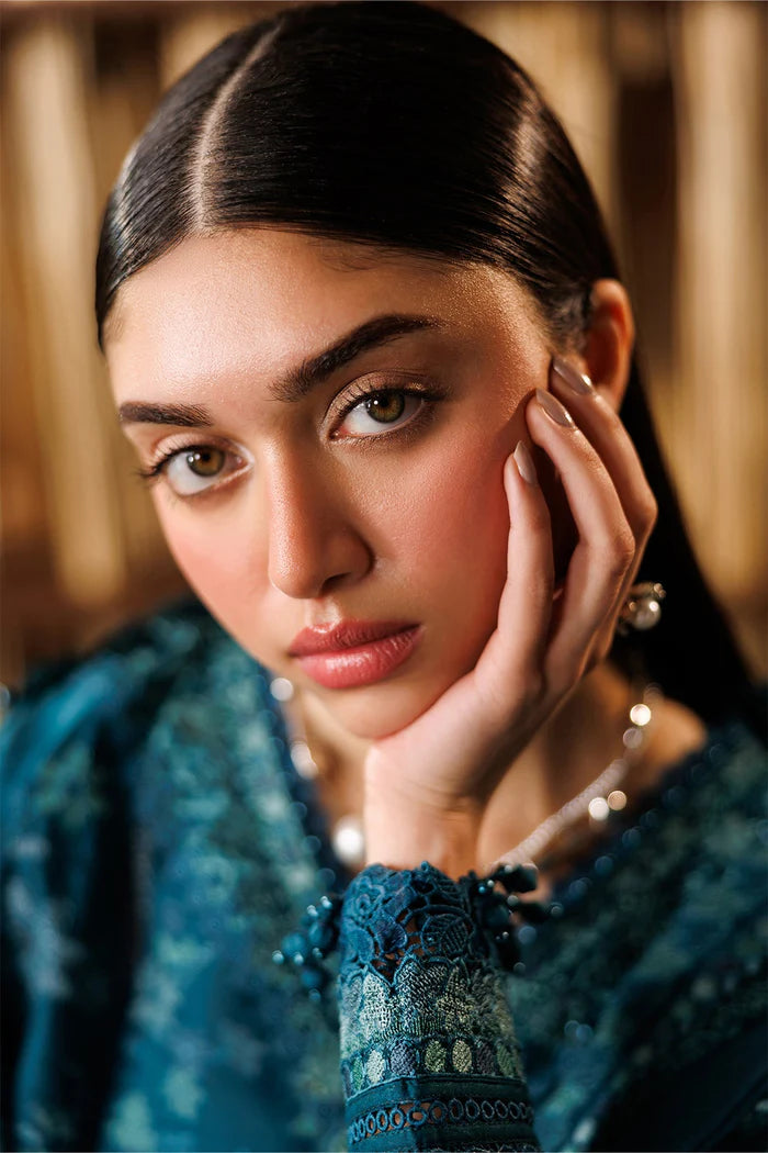 Baroque Eid Luxury Lawn Unstitched Collection 2026 | EL26-D04 - Mirha Fashion