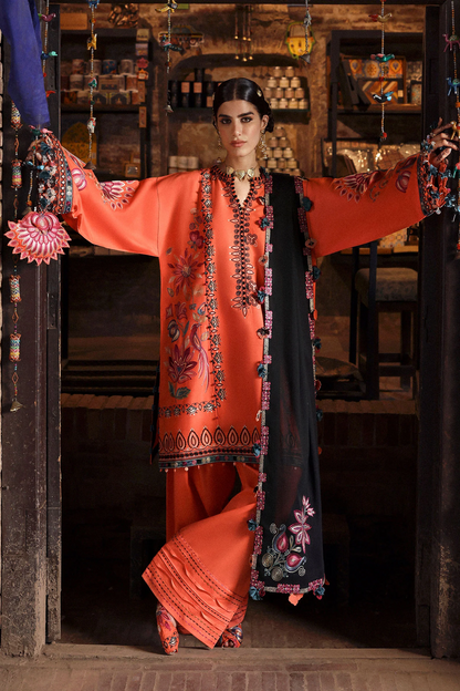 Zaha Festive Unstitched | Rangrez ZF-25-06
