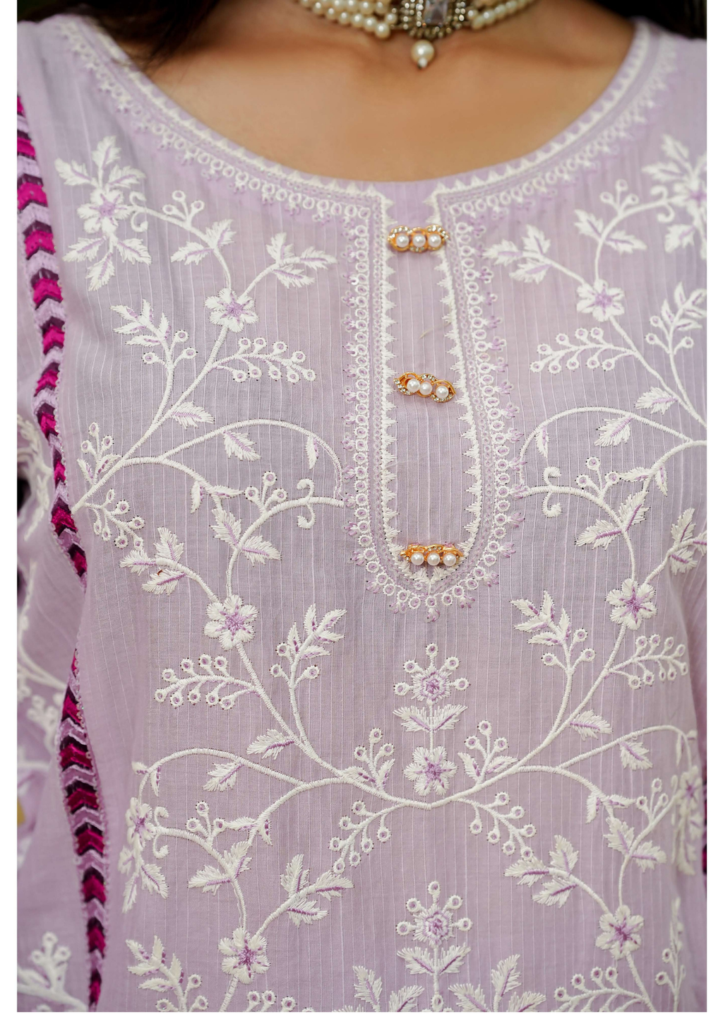 Agha Noor Cotton Ready To Wear Collection Ronak 2025 | Lavender