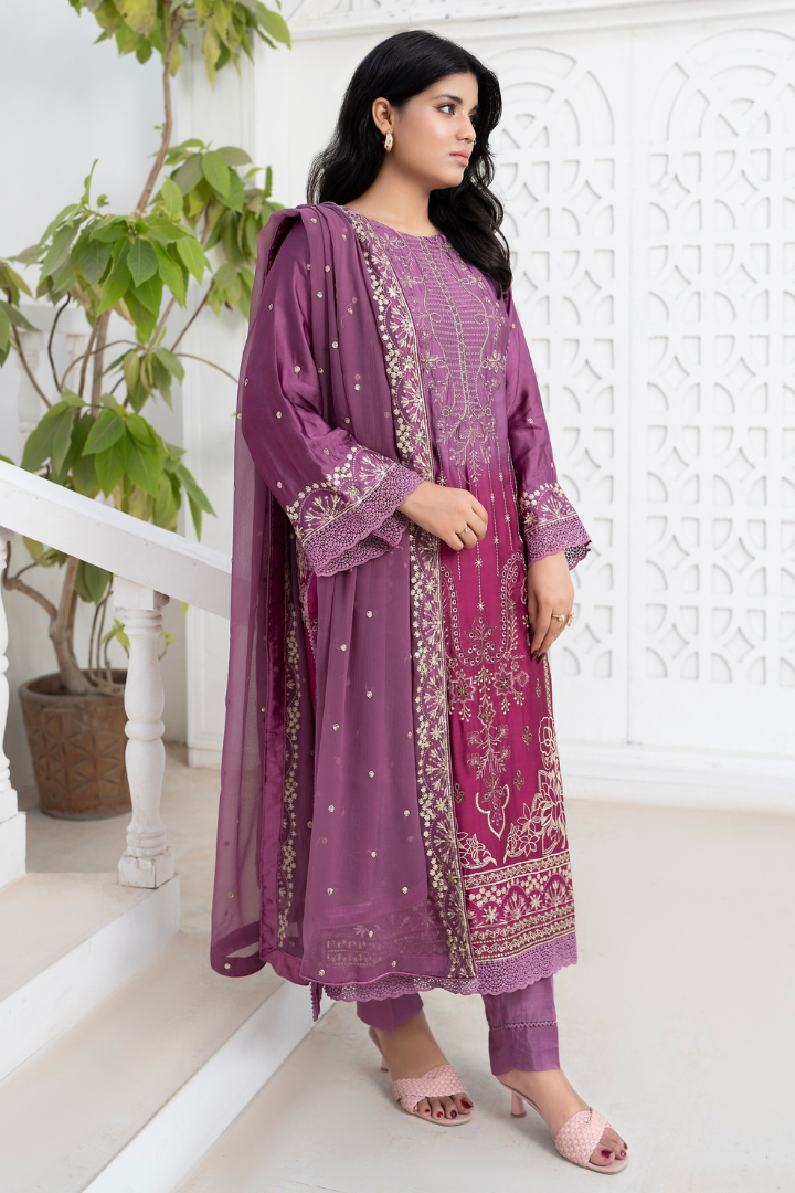 Shaanse Luxury Ombre Silk Vol-6 Ready to Wear Collection 2026 | Purpal