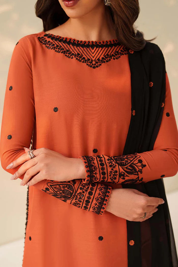 Zarif Exclusive Tabeer the Silk Edit Unstitched Collection 2026 | 05 SANGRIA - Mirha Fashion