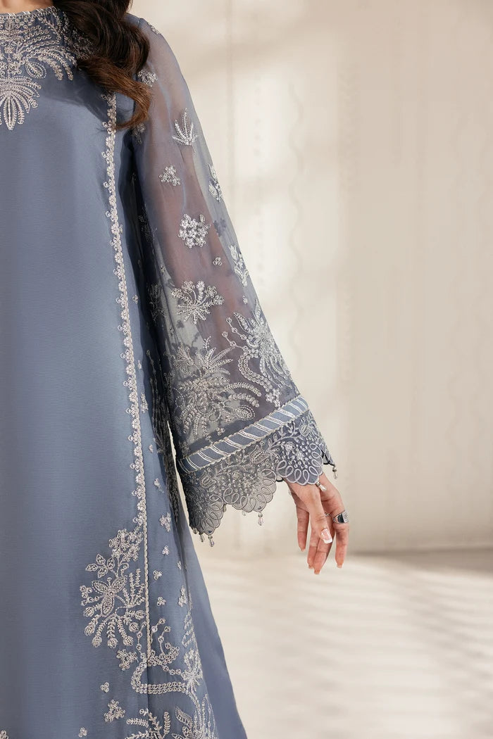 Zarif Bayaan Luxury Chiffon Unstitched Collection | D05 NILMAH