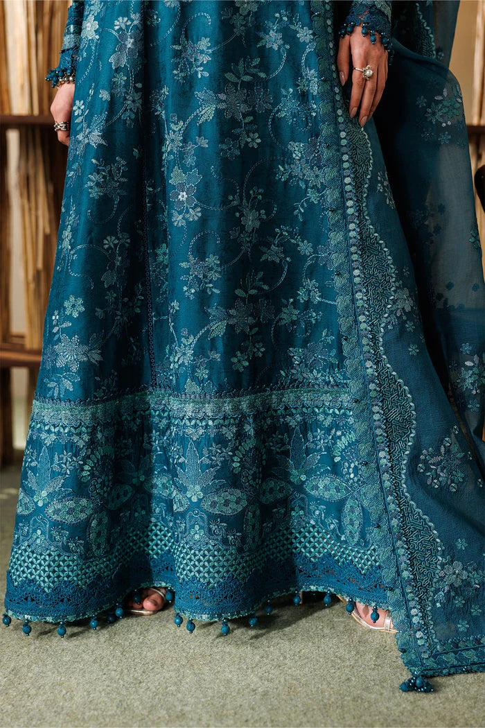 Baroque Eid Luxury Lawn Unstitched Collection 2026 | EL26-D04 - Mirha Fashion