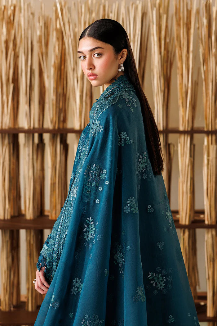 Baroque Eid Luxury Lawn Unstitched Collection 2026 | EL26-D04 - Mirha Fashion