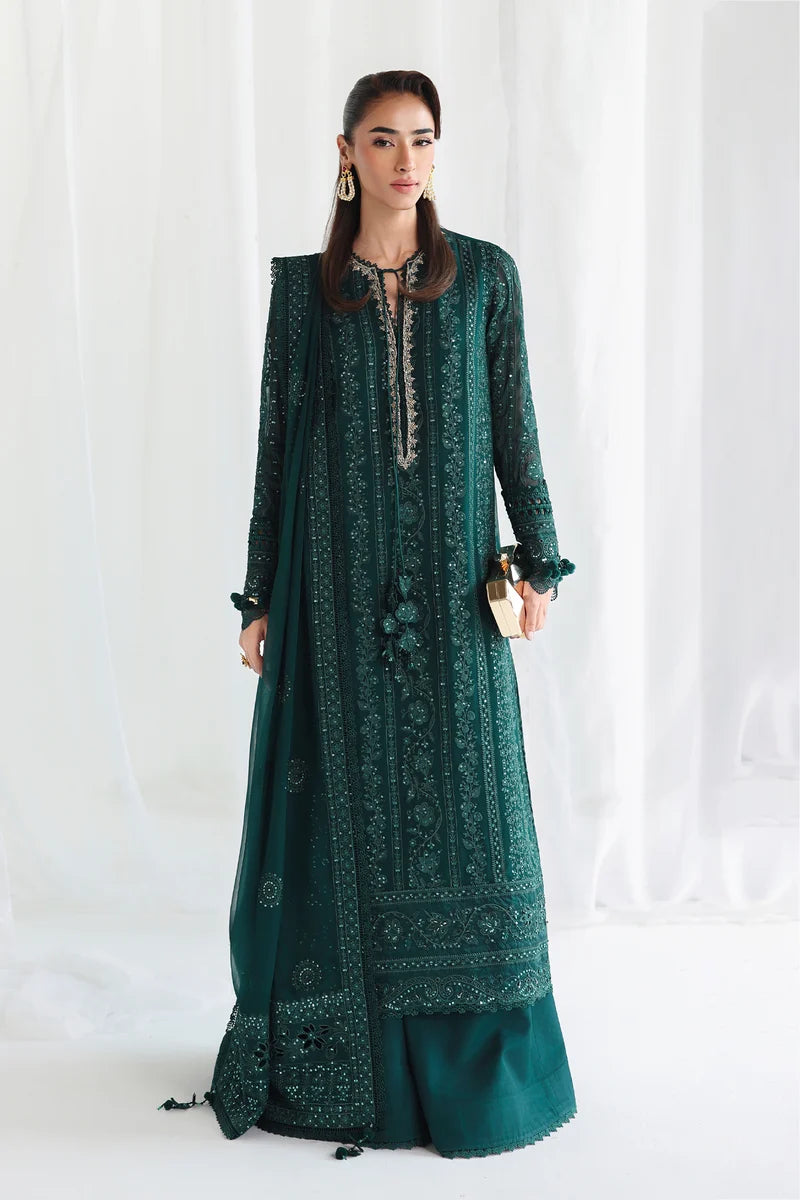 Qalamkar Luxury Chiffon Unstitched Collection | QCC-05 JANAAN