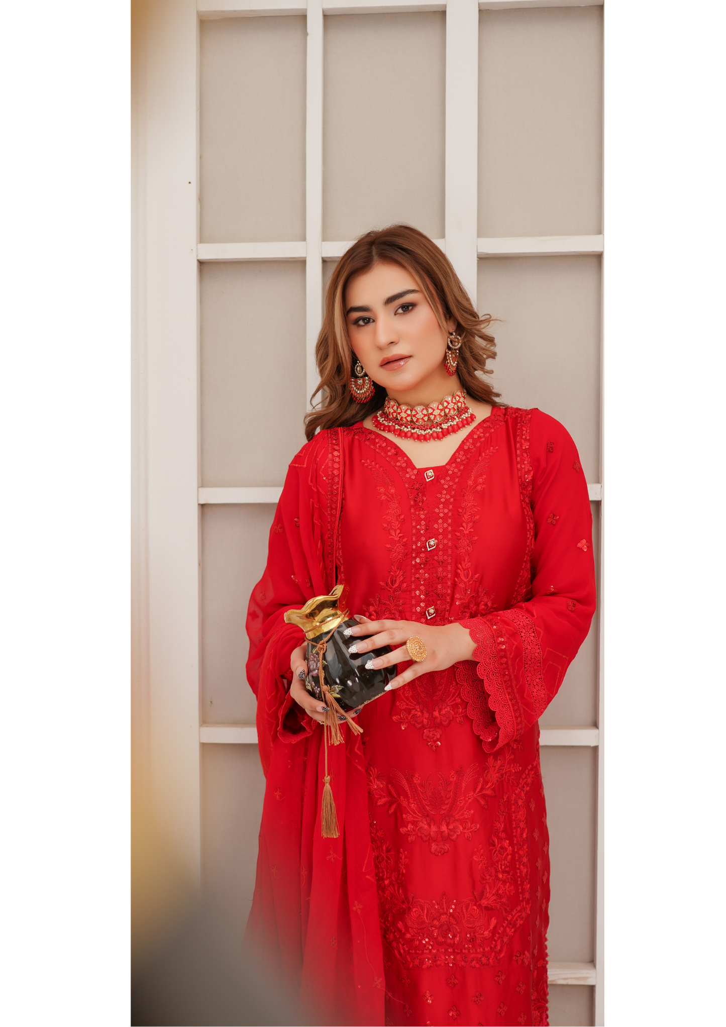 Agha Noor Silk Ready to Wear Collection Nov-2025 | Red
