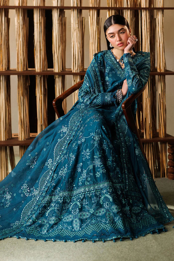 Baroque Eid Luxury Lawn Unstitched Collection 2026 | EL26-D04 - Mirha Fashion