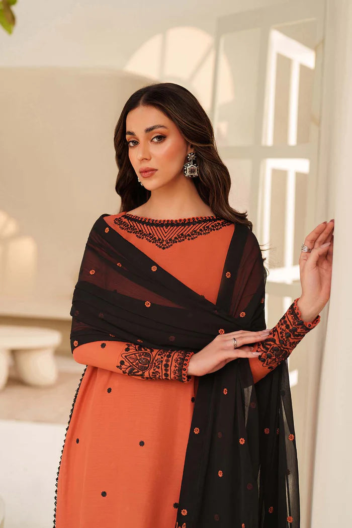 Zarif Exclusive Tabeer the Silk Edit Unstitched Collection 2026 | 05 SANGRIA - Mirha Fashion