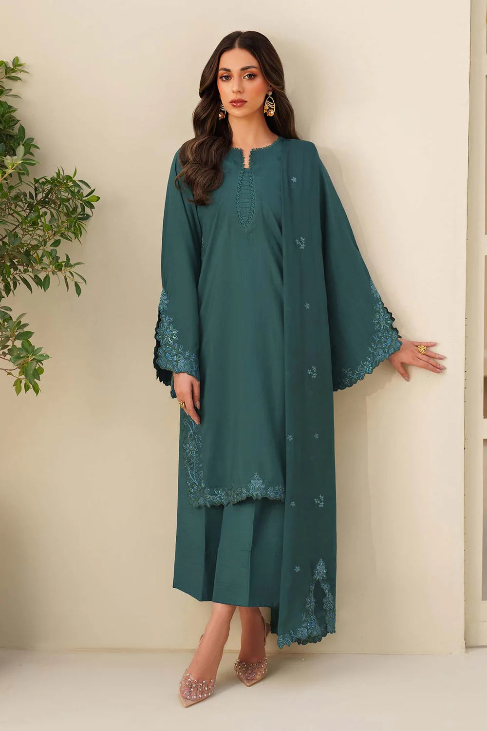 Zarif Exclusive Tabeer the Silk Edit Unstitched Collection 2026 | 07 SAWERA - Mirha Fashion