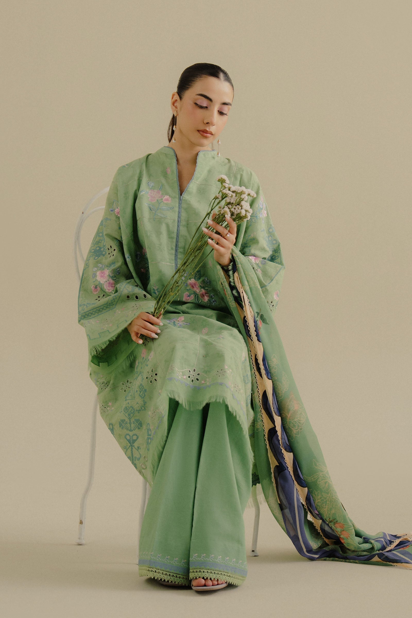 Coco Lawn Drop 2 Embroidered Eid Collection 2025 | Sufa-5A