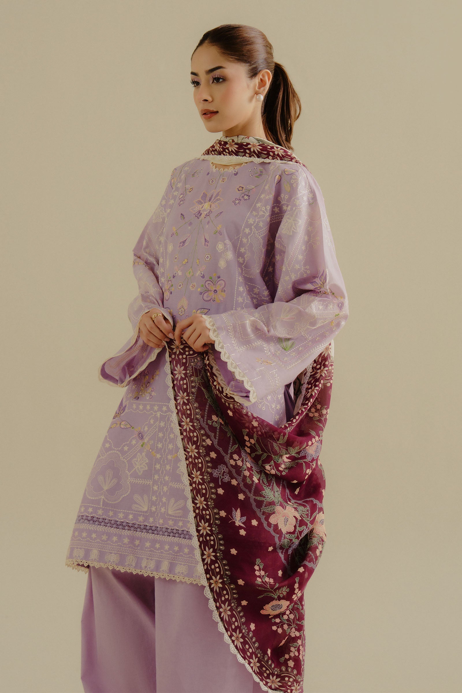 Coco Lawn Drop 2 Embroidered Eid Collection 2025 | Nyssa-10B