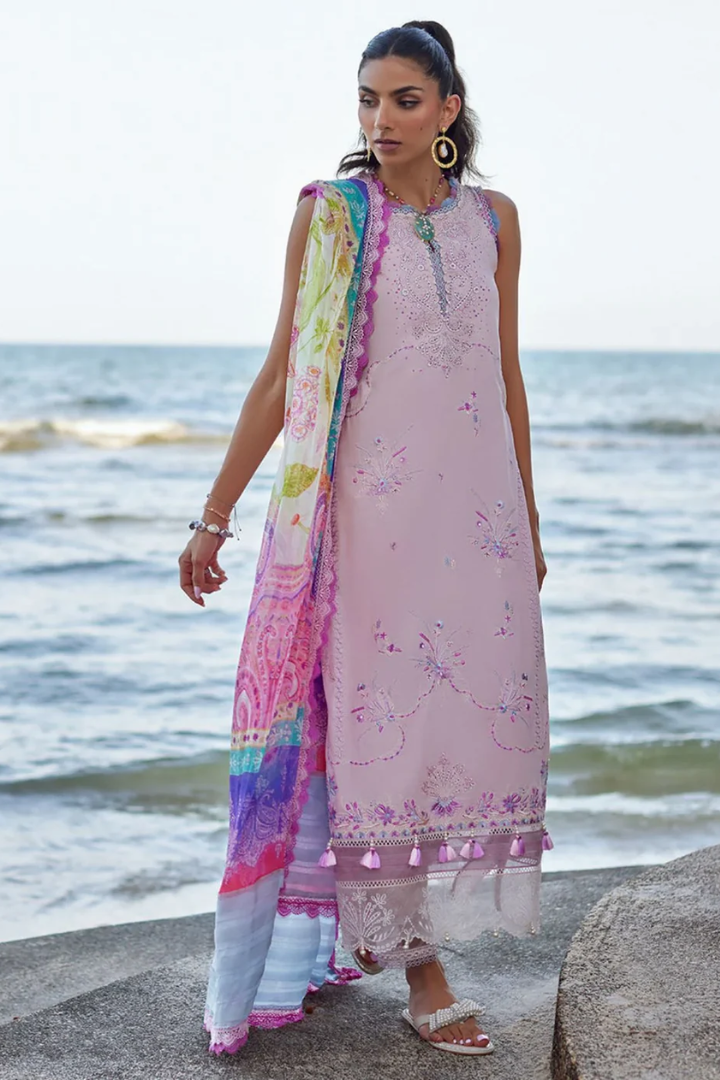 Farah Talib Aziz Luxury Lawn Collection 2024 | FTA 10