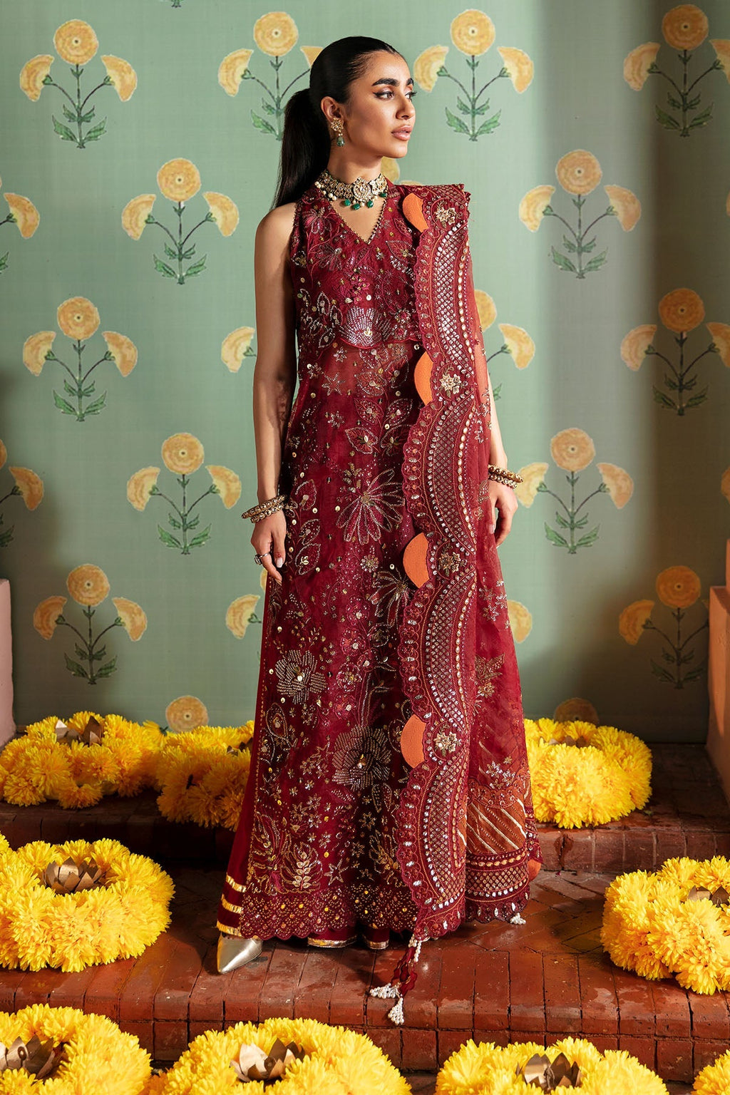 Nureh Jhoomro Luxury Formals – NL-53 - MAHRO - Mirha Fashion