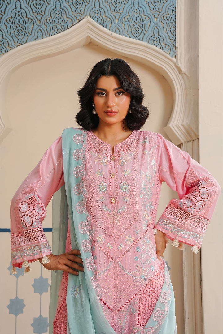 Shaanse Luxury Cotton Lumiere Drop-1 Ready to Wear Collection 2026 | Pink